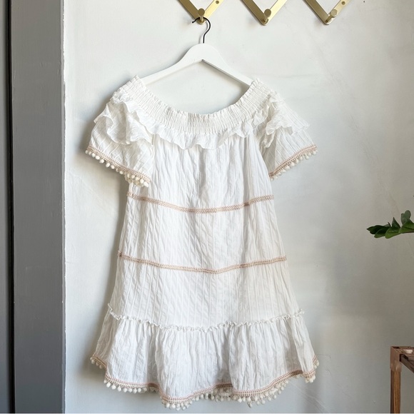 Misa Laleh Off Shoulder Mini Dress - Picture 1 of 14
